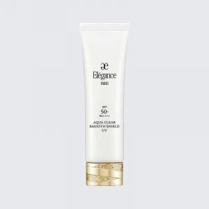 Elegance sunscreen is refreshing and non greasy, with a large cake to isolate and prevent UV rays before makeup