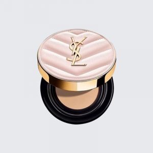 YSL bright color pink light cushion liquid foundation B10/B20 pink leather air cushion oil control 12g